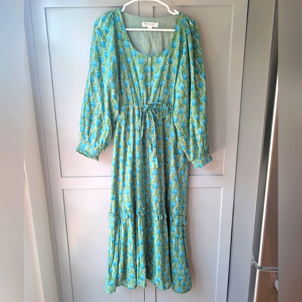 Emerson Fry Block Print Dress